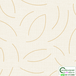 วอลเปเปอร์ลายเส้น สีทองพื้นสีครีม No.52516-2