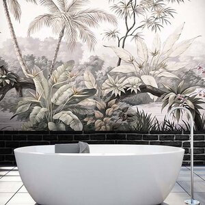 วอลเปเปอร์พิมพ์ลายภาพสวนป่า Premium PM-088-E