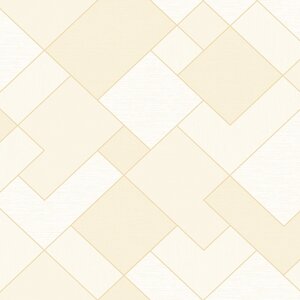 วอลเปเปอร์โมเดิร์น สีครีมทอง No.88570-2
