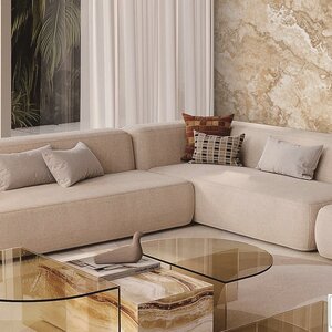 วอลเปเปอร์ลายหินอ่อนสีทอง หน้ากว้าง NO.TE2403-5