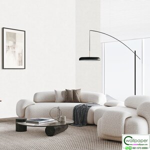 วอลเปเปอร์ติดผนังลายเรียบสีขาว No.56169-2