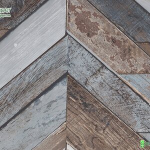 วอลเปเปอร์ลายไม้โมเดิร์น ลอฟท์