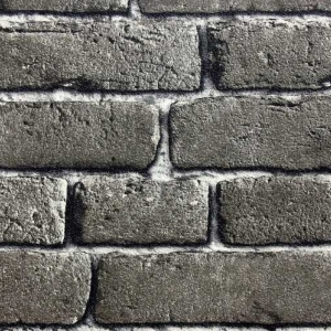 wallpaper ลายอิฐดำ