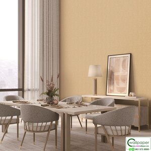 วอลเปเปอร์คลาสสิค สีเหลืองทอง No.70503-4