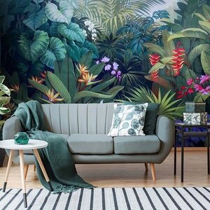 วอลเปเปอร์พิมพ์ลายภาพสวนป่า Premium PM-084-B