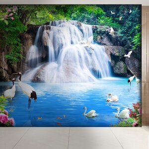 วอลเปเปอร์สั่งผลิตภาพวิวน้ำตก WAT-A-13