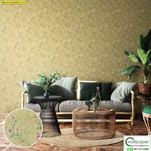 วอลเปเปอร์ลายดอกไม้วินเทจ No.RC350507