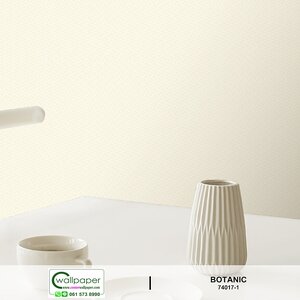 วอลเปเปอร์สีพื้นครีม No.74017-1