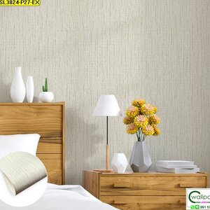 วอลเปเปอร์ลายเรียบสีน้ำตาลอ่อน