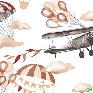 วอลเปเปอร์ลายการ์ตูนห้องเด็ก No.58125.