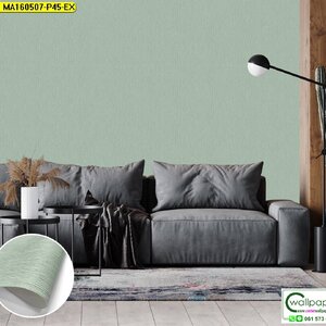 วอลเปเปอร์ติดผนังสีเขียว