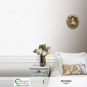 วอลเปเปอร์สีพื้น เทาปนขาว No.71027-1