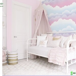 วอลเปเปอร์ลายท้องฟ้า หน้ากว้าง 1 เมตร