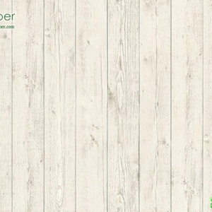 วอลเปเปอร์ลายแผ่นไม้ สีครีม