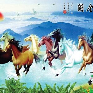 วอลเปเปอร์สั่งพิมพ์ลายม้ามงคล JHC-6