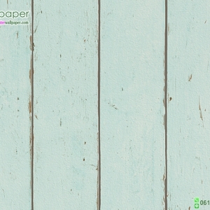 วอลเปเปอร์ลายไม้ ระแนงสีฟ้า