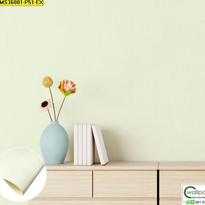 วอลเปเปอร์ลายเรียบสีเขียวอ่อน