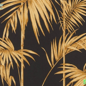 วอลเปเปอร์ติดผนังลายใบไม้