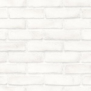 วอลเปเปอร์ลายอิฐสีขาว