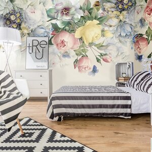 วอลเปเปอร์สั่งพิมพ์ลายดอกไม้ PM-004