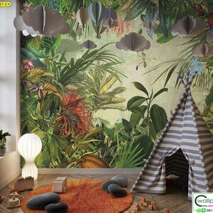 วอลเปเปอร์พิมพ์ลายภาพสวนป่า Premium PM-157