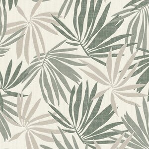 วอลเปเปอร์ติดผนังลายใบไม้ Tropical