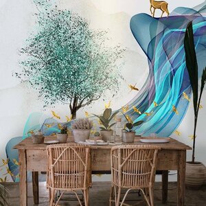 วอลเปเปอร์สั่งพิมพ์ฮวงจุ้ยพรีเมี่ยม PM-015