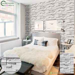 วอลเปเปอร์ลายหินกาบสีขาว