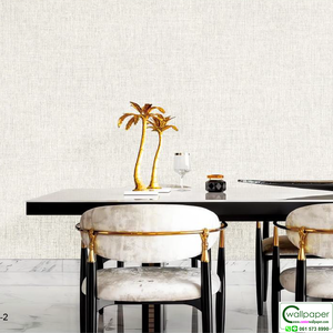 วอลเปเปอร์สีเทา มีกลิตเตอร์สีเงิน No.DCG2506-2