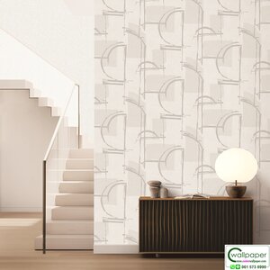 วอลเปเปอร์โมเดิร์น์ สีเทา No.70523-1
