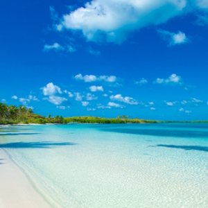 ภาพวิวสั่งพิมพ์ภาพชายหาดน้ำทะเลใส