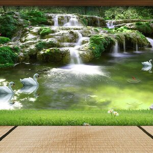 วอลเปเปอร์สั่งผลิตภาพวิวน้ำตก WAT-A-9