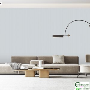 วอลเปเปอร์บ้านสีเทาฟ้า No.9815-1