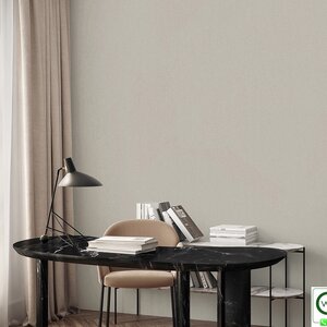 วอลเปเปอร์ห้องนั่งเล่นสีพื้นเทาเข้ม No.25074-4