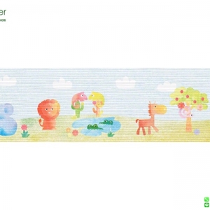 บอร์เดอร์ วอลเปเปอร์ลายรูปสัตว์