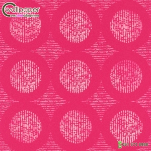 วอลเปเปอร์ลายวงกลม สีชมพู