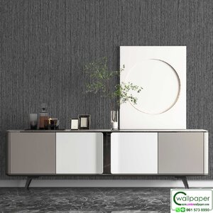 วอลเปเปอร์ลายไม้ สีเทา No.7839-1