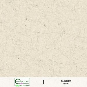 วอลเปเปอร์ลายหินอ่อน สีครีม No.74004-1