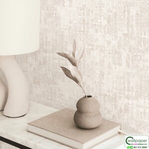 วอลเปเปอร์ลายคอนกรีต สีครีมปนทอง No.70501-2