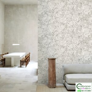 วอลเปเปอร์ลายหินอ่อนสีเทา No.88644-3