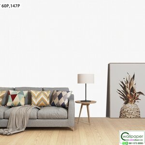 วอลเปเปอร์บ้านลายเรียบสีขาว No.9803-1