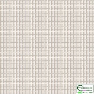 วอลเปเปอร์โมเดิร์นลายตาข่าย สีน้ำตาล