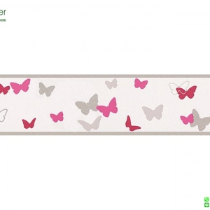 บอร์เดอร์ วอลเปเปอร์ลายผีเสื้อ