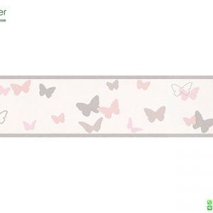 บอร์เดอร์ วอลเปเปอร์ลายผีเสื้อ