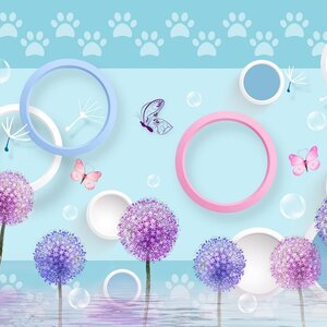 วอลเปเปอร์ห้องเด็กสั่งผลิต No.KID-31