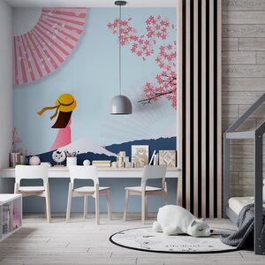 วอลเปเปอร์ห้องเด็กสั่งผลิต No.KID-55