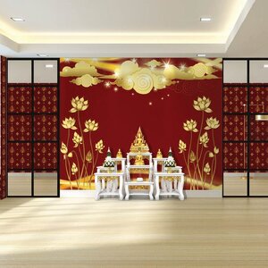 วอลเปเปอร์สั่งพิมพ์ภาพดอกบัว