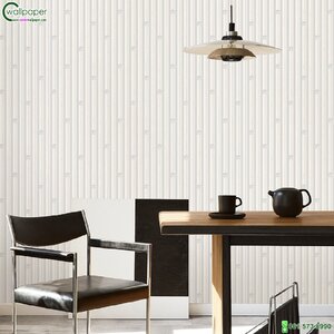 วอลเปเปอร์ลายไม้ร่วมสมัยสีเทาอ่อน