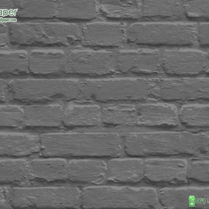 วอลเปเปอร์ติดผนัง ลายอิฐดำ