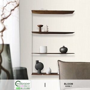 wallpaper ลายเรียบสีครีม No.82096-1